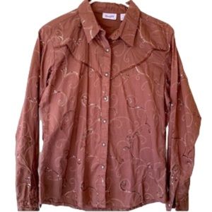 Women’s Wrangler Western Snap Down Shirt